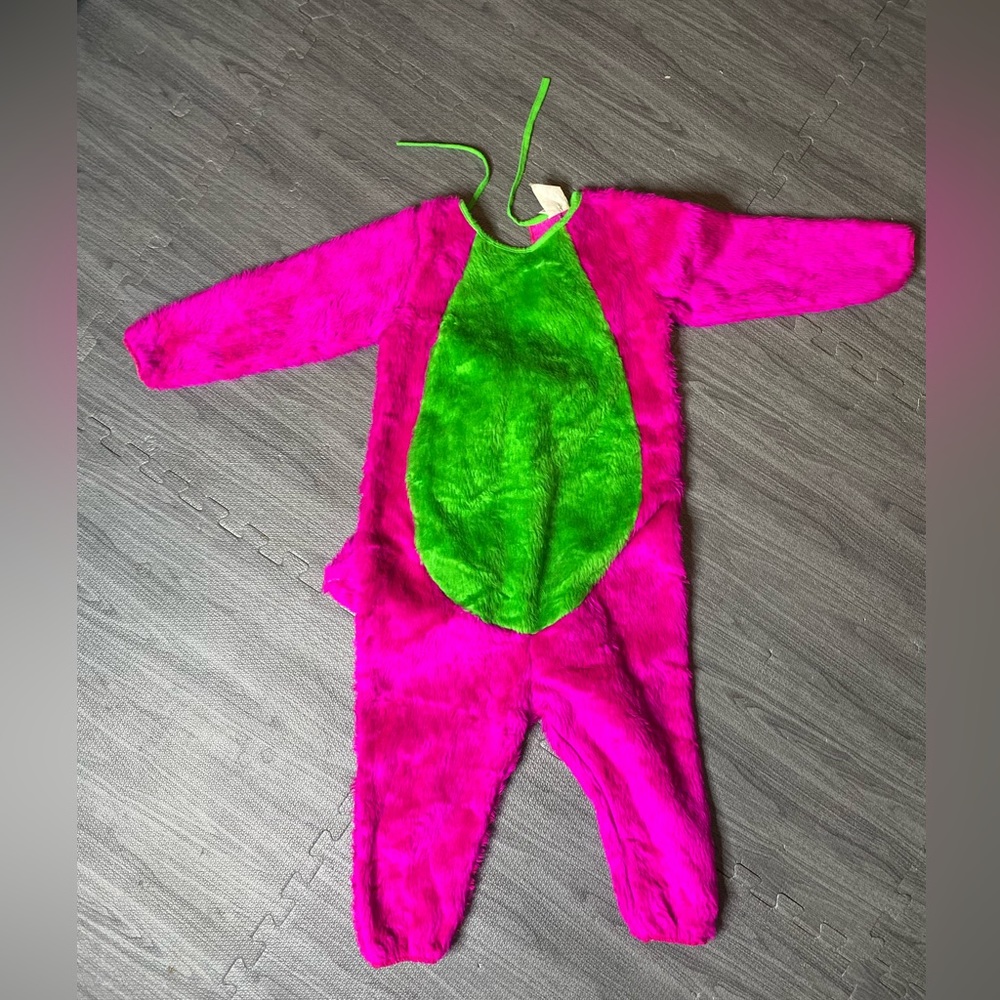 Vintage 1997 Barney plush costume